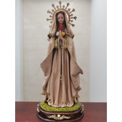 Virgen Rosa Mística + Detalle