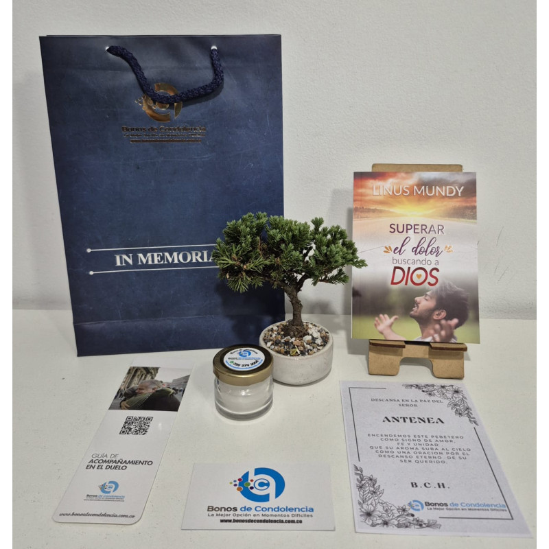 Bonsai Miniatura, Libro de duelo y Vela