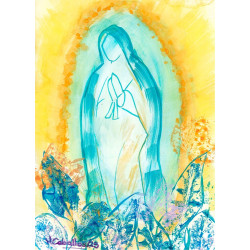Bono de Condolencia Fundacion Michin Ref:  Virgen Esperanza