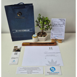Bono Fundación Manuelita Bastón de Plata y Micro Bonsai