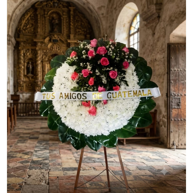 CORONA FUNEBRE ULTIMO ADIOS