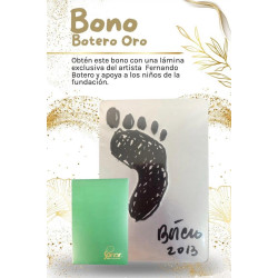 Bono Sanar Cancer Niños Botero Condolencia, Recordatorio Ecologico y Vela de Lujo